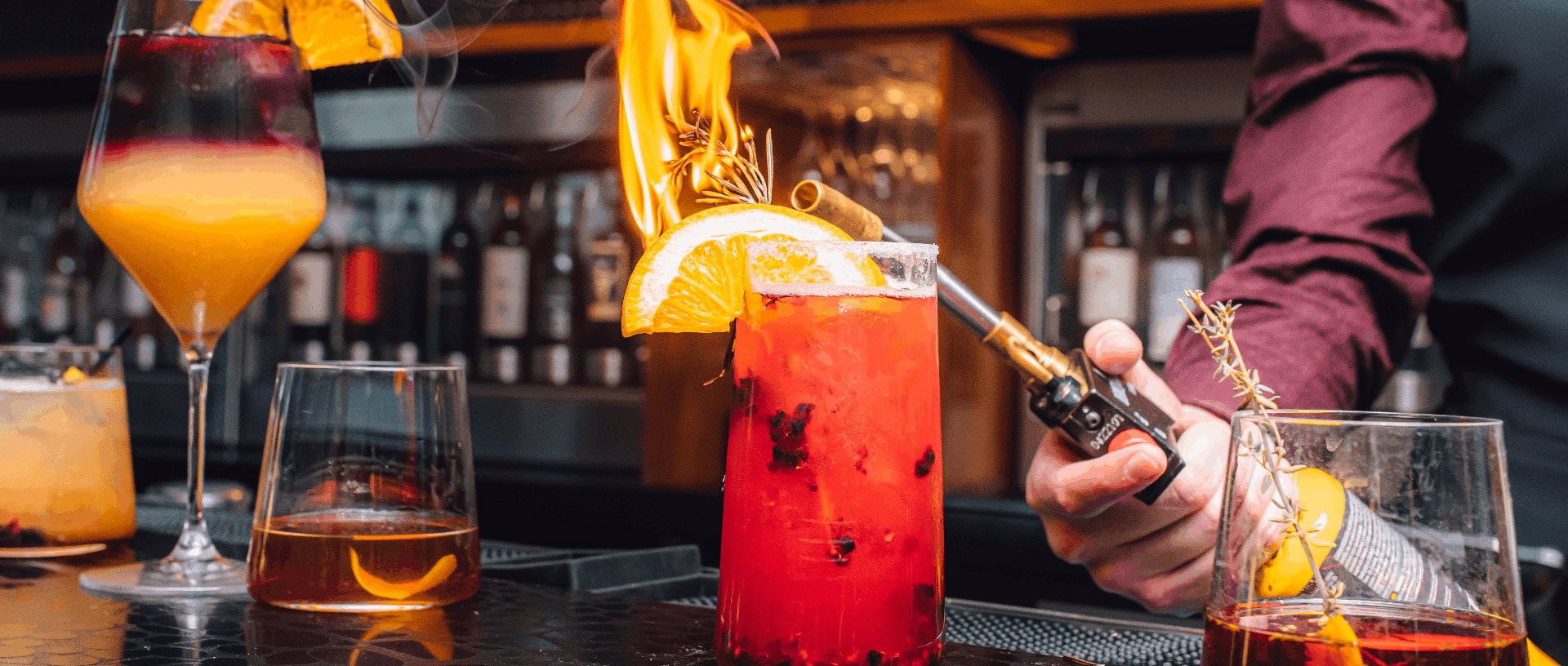 cocktails with flame, about us
