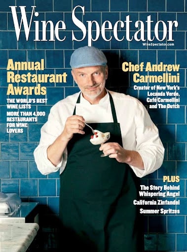 Wine Spectator Magazine Cover